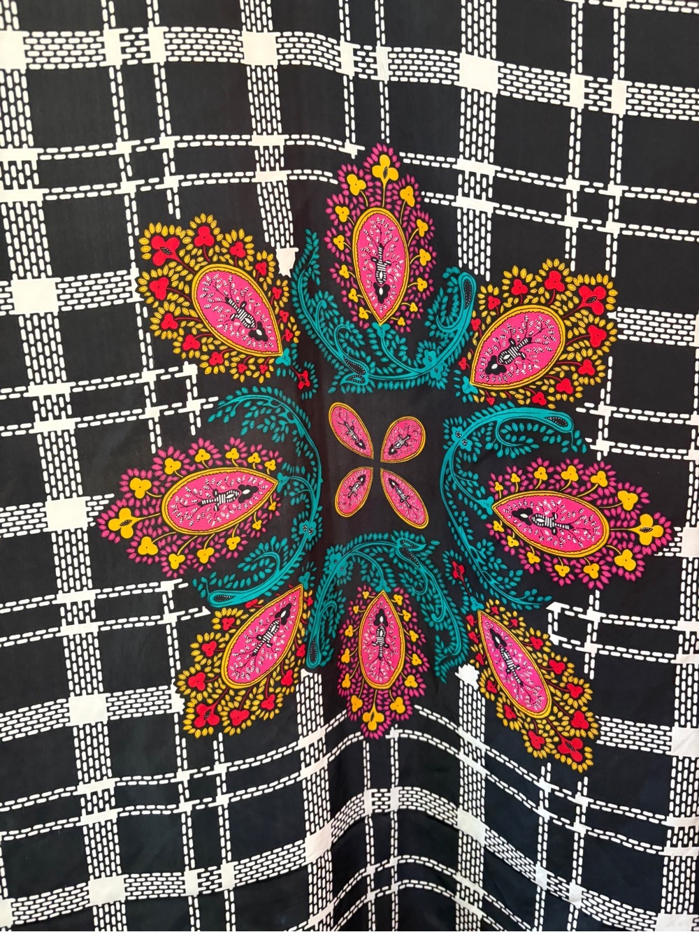 Diane Von Furstenberg Vintage Silk Scarf - Picture 5 of 11